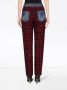 Dolce & Gabbana Boyfriend jeans met tweed Blauw - Thumbnail 4