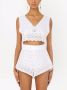 Dolce & Gabbana Cropped top Wit - Thumbnail 3