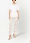 Dolce & Gabbana Broek met bloemenkant Wit - Thumbnail 3