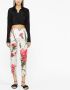 Dolce & Gabbana Broek met bloemenprint Wit - Thumbnail 2