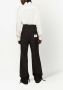 Dolce & Gabbana Pantalon van katoen-zijde Zwart - Thumbnail 4
