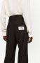 Dolce & Gabbana Pantalon van katoen-zijde Zwart - Thumbnail 5