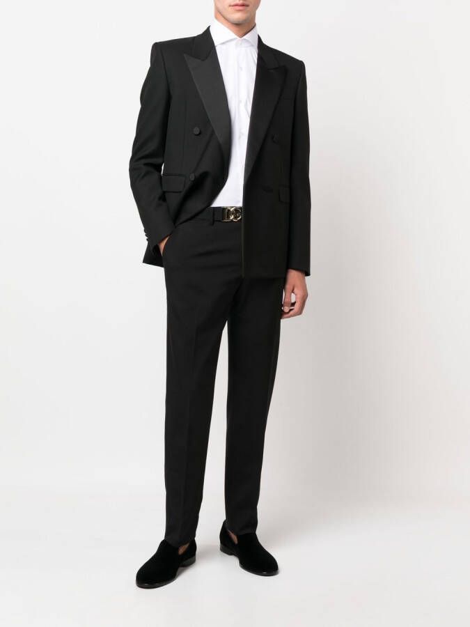 Dolce & Gabbana Broek met logogesp Zwart