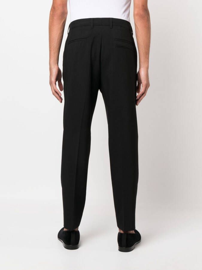 Dolce & Gabbana Broek met logogesp Zwart