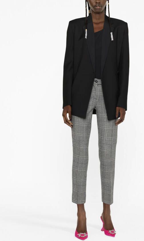Dolce & Gabbana Broek met tartan ruit Zwart