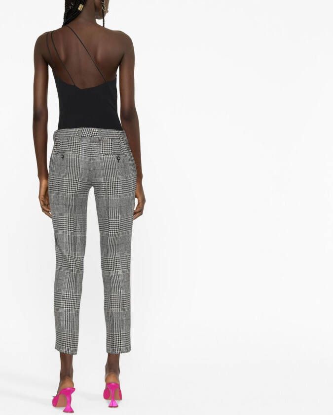 Dolce & Gabbana Broek met tartan ruit Zwart
