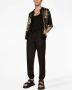 Dolce & Gabbana Broek met trekkoordtaille Zwart - Thumbnail 2
