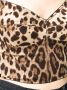 Dolce & Gabbana Bustiere met luipaardprint Bruin - Thumbnail 5