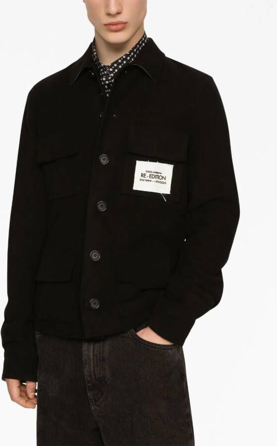 Dolce & Gabbana Button-up overhemd Zwart