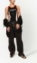 Dolce & Gabbana Katoenen geverfde cargo broek Zwart - Thumbnail 2