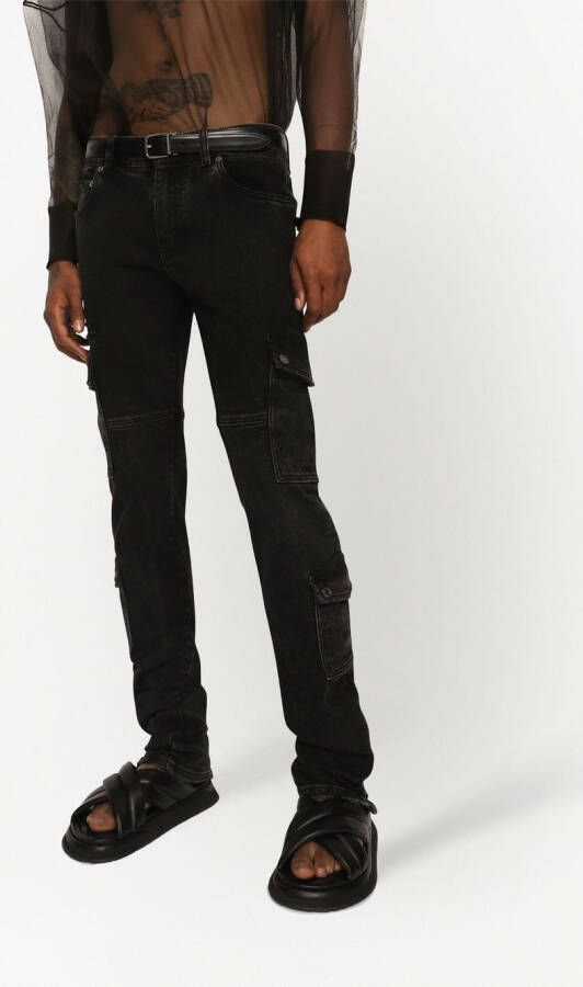 Dolce & Gabbana Cargo jeans Zwart