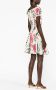 Dolce & Gabbana Flared mini-jurk Wit - Thumbnail 4