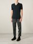 Dolce & Gabbana classic v-neck T-shirt Zwart - Thumbnail 2