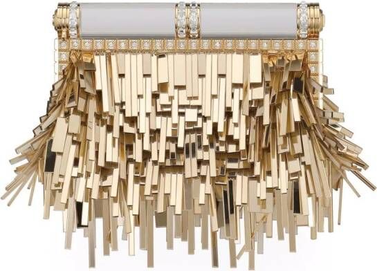 Dolce & Gabbana Leren clutch Goud