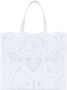 Dolce & Gabbana Grote Beatrice shopper met kant Wit - Thumbnail 2