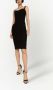 Dolce & Gabbana Midi-jurk met korset stijl Zwart - Thumbnail 2
