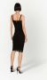 Dolce & Gabbana Midi-jurk met korset stijl Zwart - Thumbnail 4