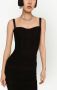 Dolce & Gabbana Midi-jurk met korset stijl Zwart - Thumbnail 5