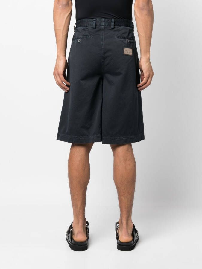 Dolce & Gabbana Katoenen bermuda shorts Blauw