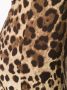 Dolce & Gabbana Cropped broek met luipaardprint Beige - Thumbnail 5