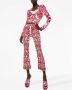 Dolce & Gabbana Cropped broek Rood - Thumbnail 3