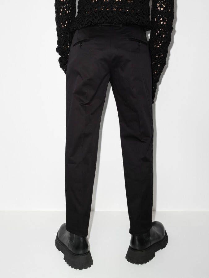 Dolce & Gabbana Cropped broek Zwart