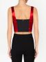 Dolce & Gabbana Cropped bustier Rood - Thumbnail 4
