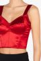 Dolce & Gabbana Cropped bustier Rood - Thumbnail 5