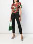 Dolce & Gabbana Cropped pantalon Zwart - Thumbnail 2