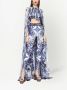 Dolce & Gabbana Cropped top Blauw - Thumbnail 3