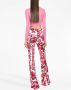 Dolce & Gabbana Cropped top Roze - Thumbnail 4