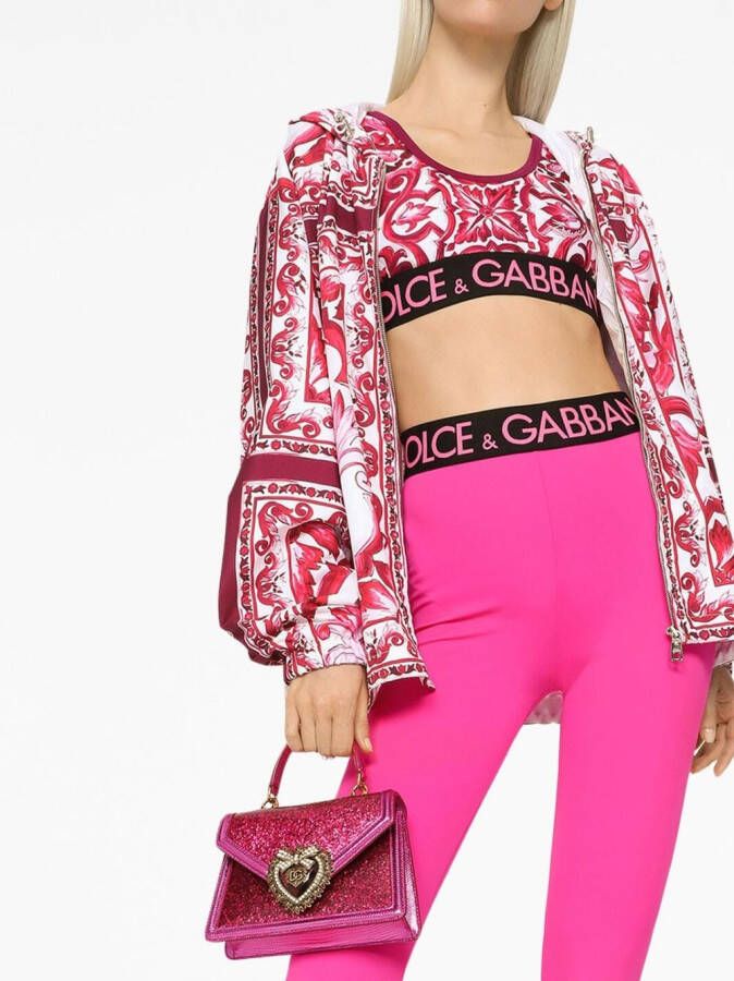 Dolce & Gabbana Cropped top Roze