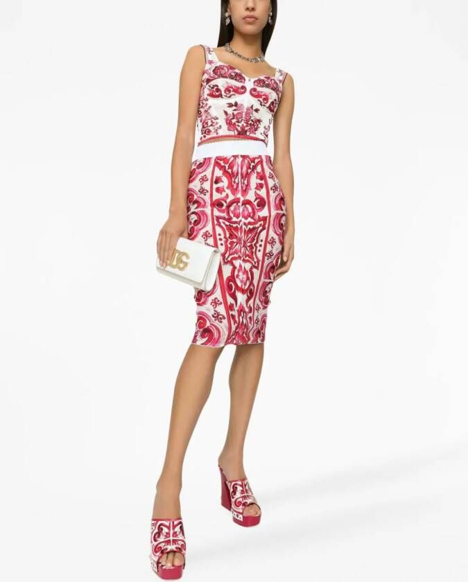 Dolce & Gabbana Cropped top Wit