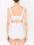 Dolce & Gabbana Cropped top Wit - Thumbnail 4
