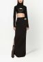 Dolce & Gabbana KIM DOLCE&GABBANA omslagdoek met col Zwart - Thumbnail 3