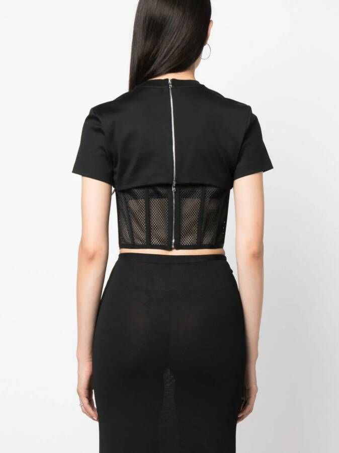 Dolce & Gabbana Cropped top Zwart