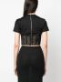 Dolce & Gabbana Cropped top Zwart - Thumbnail 4
