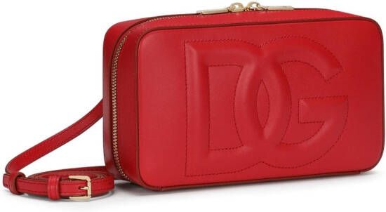 Dolce & Gabbana Crossbodytas met DG logo Rood