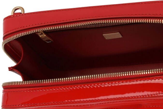 Dolce & Gabbana Medium cameratas met DG-logo Rood
