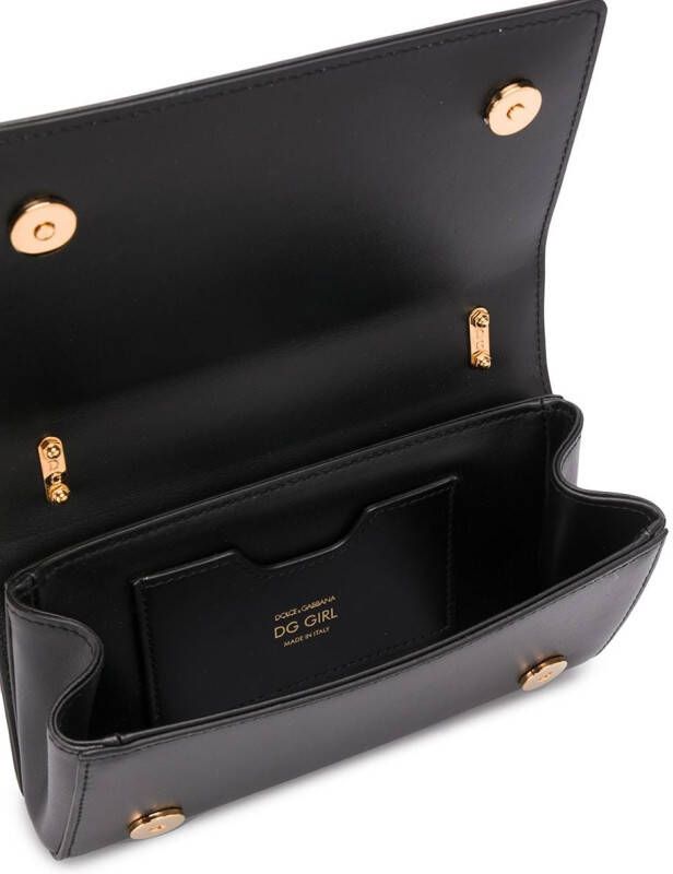 Dolce & Gabbana Crossbodytas met logoplakkaat Zwart