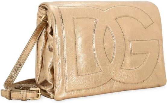 Dolce & Gabbana Crossbodytas met metallic-effect Goud
