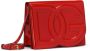 Dolce & Gabbana Leren crossbodytas met DG logo Rood - Thumbnail 4