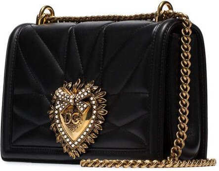 Dolce & Gabbana Devotion medium schoudertas Zwart