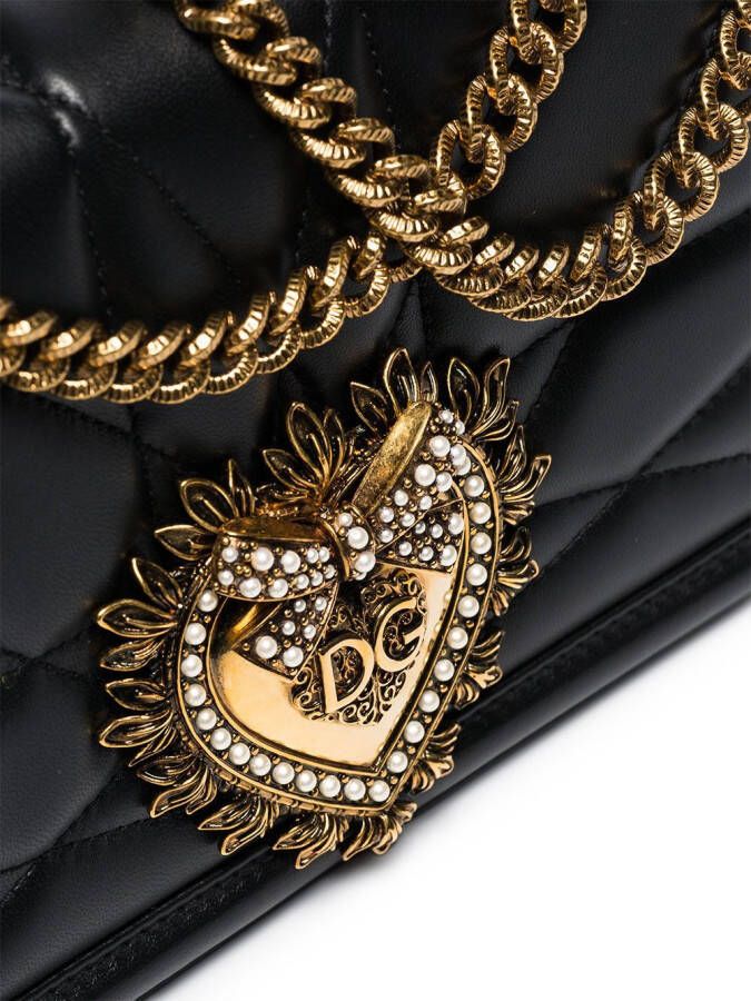 Dolce & Gabbana Devotion medium schoudertas Zwart