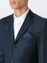 Dolce & Gabbana crown print pocket square Blauw - Thumbnail 2