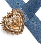 Dolce & Gabbana Denim riem Blauw - Thumbnail 3