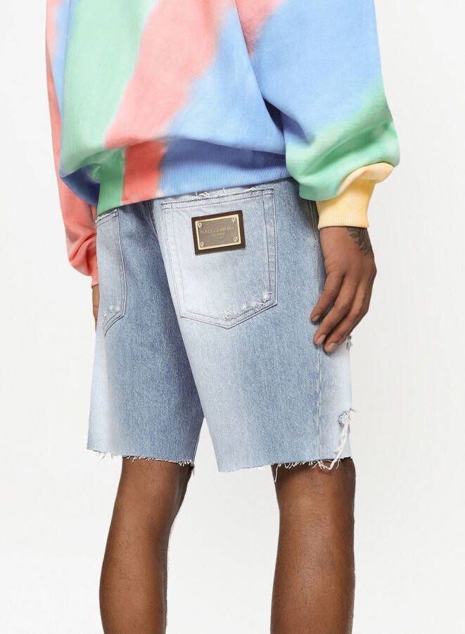 Dolce & Gabbana Denim shorts Blauw