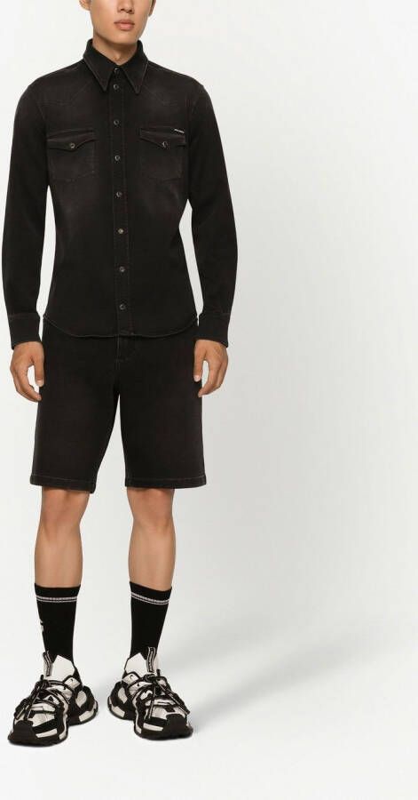 Dolce & Gabbana Denim shorts Zwart