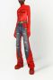 Dolce & Gabbana Korset top met afwerking Rood - Thumbnail 2