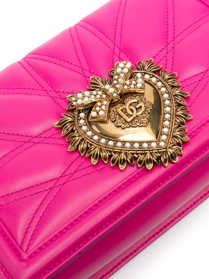 Dolce & Gabbana Devotion crossbodytas Roze